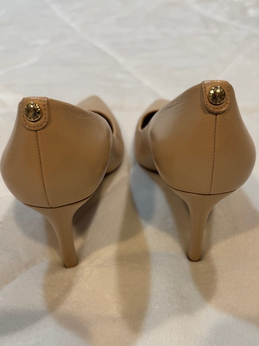 Michael Kors Tan Nude Heels - Picture 3 of 3